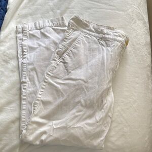 Talbots Women's White Ankle Pants